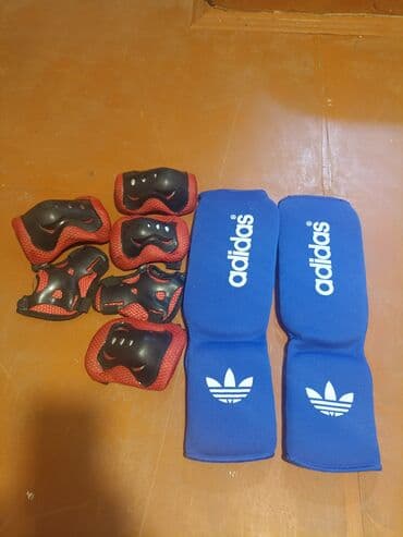 спортивные мужские перчатки: Ayaq qoruyucusu+rolik üçün qoruyucu üstündə verilir — 1