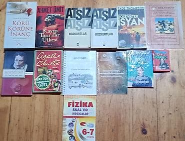 Xeyli kitab var isteyen elaqe saxlasın qiymetde razilasariq