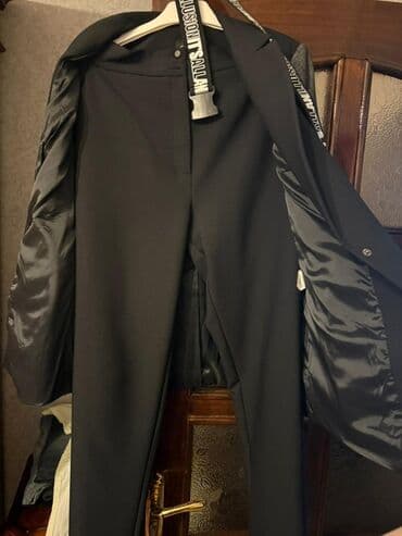 şalvar modelleri: ESPIGA qadın kostyumu – şalvar və pencək dəsti - Rəng: qara, qol — 3