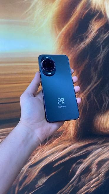 12 mini: Huawei 256 GB, rəng - Qara, Barmaq izi, İki sim kartlı, Face ID — 1