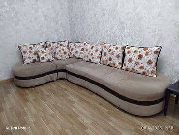 Künc divan, Açılmayan, Bazasız, Parça, Çatdırılma yoxdur