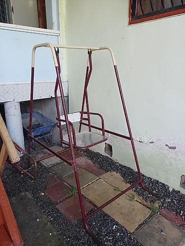 çöl bitkiləri: Metall uşaq yelləncəyi - Material: tam metal konstruksiya, möhkəm — 2