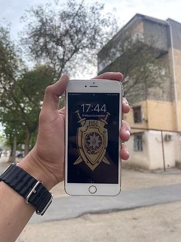 samsunq s 23: IPhone 6s Plus, 16 GB, Rose Gold, Barmaq izi — 2