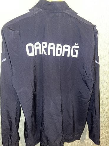 kulek: Adidas idman gödəkçəsi – “Qarabağ” FK temalı - Rəng: tünd göy/qara — 2