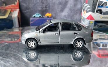 metbex tavan modelleri: Коллекционная модель Lada Kalina VAZ1118 silver 2004 Welly Scale — 5