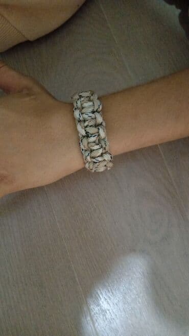 бусы из натурального камня: Parakord qolbaq - Material: yüksək möhkəmliyə malik parakord ipi - — 2