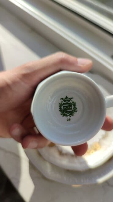 qedim: Çay dəsti, rəng - Bej — 2