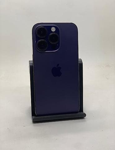 ipad 14 pro: IPhone 14 Pro, 256 GB, Deep Purple, Zəmanət, Kredit, Simsiz şarj — 2