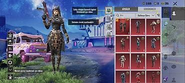 qizil tesbeh: PUBG Mobile hesabı – zəngin kosmetik kolleksiya - Səviyyə: 85; Klan — 7