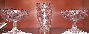 Original almaniya istehsalı 2 iri vaz və bir güldan — 4