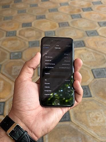 irşad telecom iphone 8: IPhone 8, 64 GB, Qara, Simsiz şarj — 2