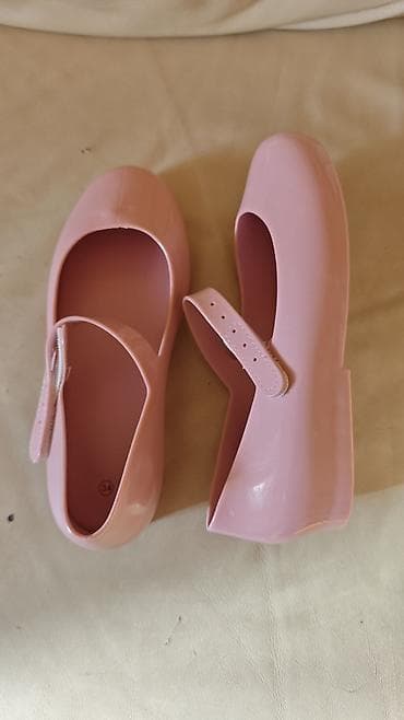 rezin cəkmə: Rəng - Çəhrayı Baletkalar, Ölçü: 34, Qız üçün — 2