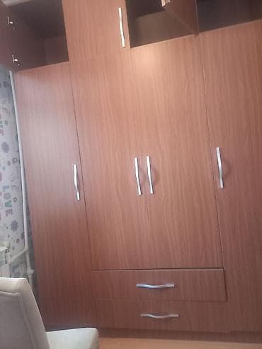 eşya: 4 qapılı, Siyirməli, Qəhvəyi, Digər material, Açılan, Düz dolab — 3