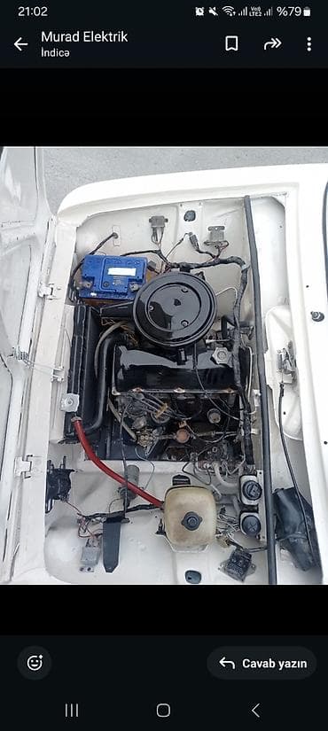 disk alemi: VAZ 2101 sedan - Kuzov: 4 qapılı, krem rəng - Nömrə nişanı: 10-KU-854 — 7