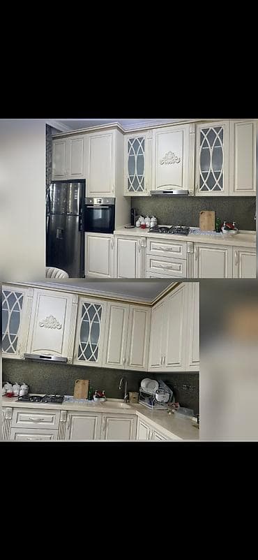 Sifarişlə mətbəx dəsti, Sadə petlələr, MDF, Kredit yoxdur