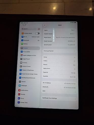 tablet sat: İşlənmiş Apple iPad Pro 12.9 (2021), 12,9", 128 GB, Ünvandan götürmə — 2