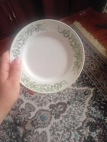 haçar desdi: Boşqablar, 2 ədədli dəst, rəng - Ağ — 1