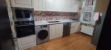 d10 mebel: Mətbəx mebel dəsti – klassik üslubda, krem rəngli fasadlarla - Yuxarı — 7