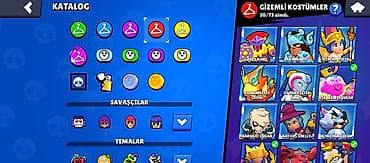 Brawl Stars hesabı – zəngin kosmetik və resurslarla Xüsusiyyətlər: - — 4