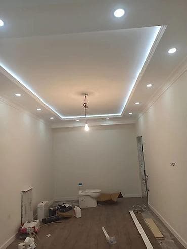 Отделочные работы: Dekorativ boya aboy ve s. daxili təmir xidməti Məkanlar: mənzil — 7