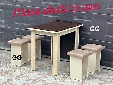 piknik stulu: Mətbəx üçün, Yeni, 4 stul — 1