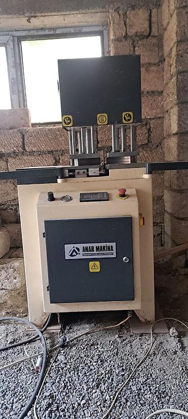 PVC pəncərə istehsalı üçün avadanlıq dəsti Tərkib: - Anar Makina –