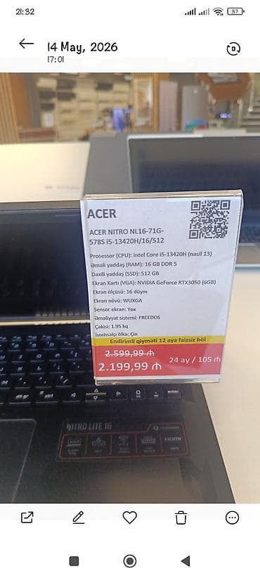 kompi: Yenidir pakovqadi açılmayıb heç — 1