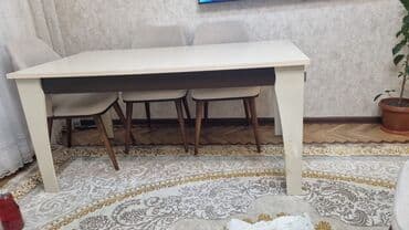 Математика: Гостиный стол, Нераскладной, MDF, Прямоугольный стол — 3