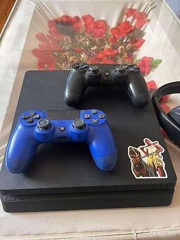 playstation®4: PlayStation 4 Slim 500 gb yaddas 2 pult 1 orginal pult 1 a class — 1