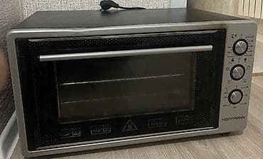 Duxovkalar: Duxovka Hoffmann, Elektrik, rəng - Gümüşü, Ayrıca dayanan, İşlənmiş — 1