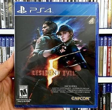 nar paketi: PS4 üçün Resident Evil 5 – CAPCOM Janr: aksiya, hayatta qalma qorxu — 1