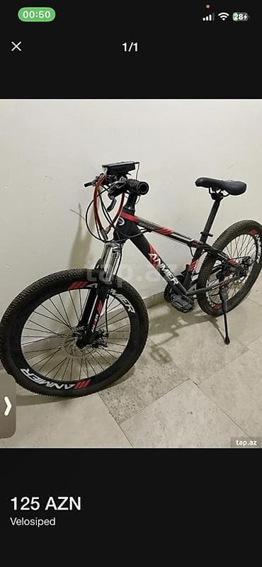 Велосипеды: Məhsul: Dağ/şəhər tipli velosiped - Brend/model: ANMEİR (gövdə və — 1