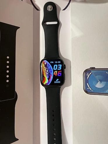 nar.sim: İşlənmiş, Smart saat, Smart, Sensor ekran, rəng - Qara — 3