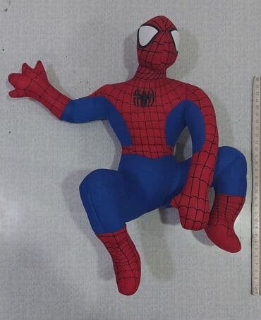 uşaq maqnitofonu: Spaydermen uşaq üçün yumuşaq oyuncaq satılır, təzədir. Hündürlüyü 35 — 8