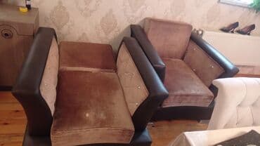 кресло кровать в баку цены: İşlənmiş, Kreslo, Süni dəri, Kredit yoxdur, Çatdırılma yoxdur — 2