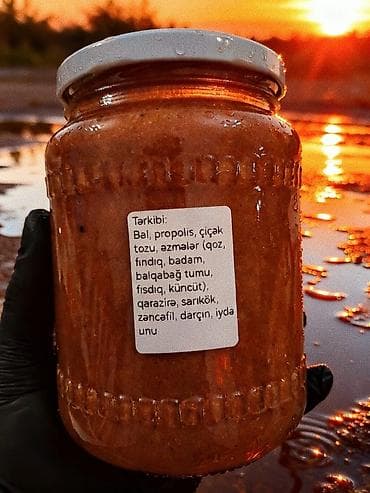 ləpə: Təbii bal qarışımı – qidalandırıcı pastа Tərkibi etiketdə — 2