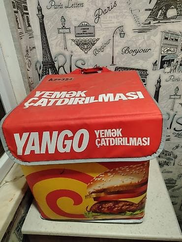Yango yemək çatdırılması çantası - Tip: İstilik saxlayan termo — 2
