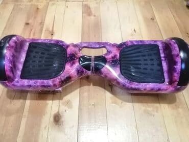 skuterlər uşaqlar ucun: SMART FALCON hovərbord - Rəng/örtük: bənövşəyi “galaxy” dizayn - — 2