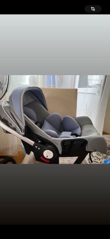 столик для автокресла: Uşaq avtomobil oturacağı / Avtokreslo - Rəng: boz və mavi tonlarda - — 1