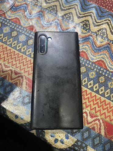 samsung plazma: Samsung Note 10, 256 GB, rəng - Qara, Simsiz şarj — 3