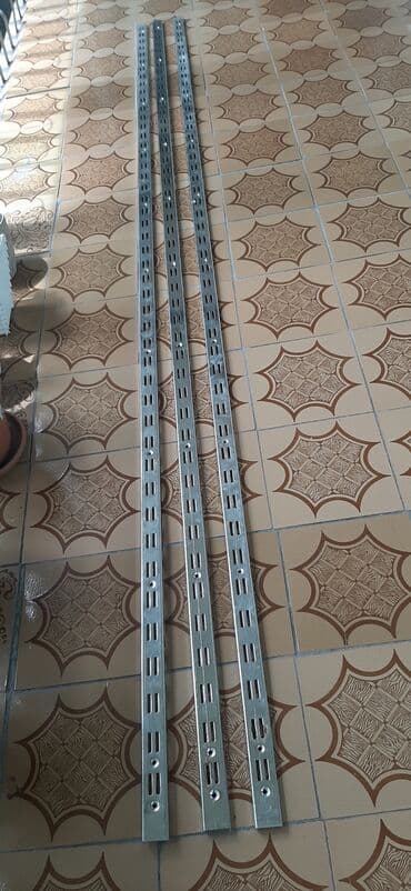 купить профессиональную кофемашину в баку: Vitrin aksesuarlari. uzunlugu - 240sm, bir ededi 8m. texmini 25 eded — 3