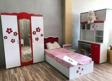 kubik gəncə: Oğlan və qız üçün, Yeni, Təknəfərlik çarpayı, Dolab, Tumba — 6