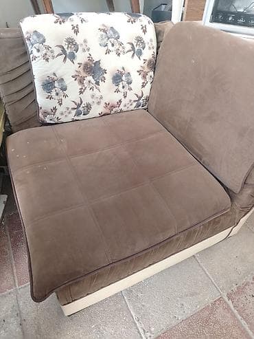 Künc divan, Açılmayan, Bazasız, Parça