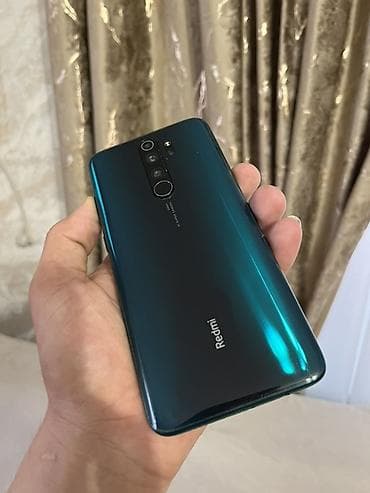 ikinci el iphone 12: Redmi Note 8 Pro, 128 GB, rəng - Yaşıl, Barmaq izi — 2