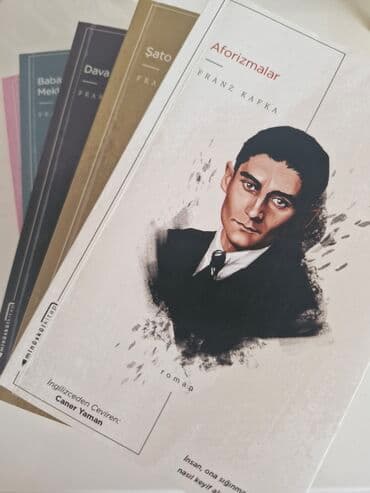 Franz Kafka əsərlərindən ibarət kitab dəsti Dəstdə görünən adlar: -