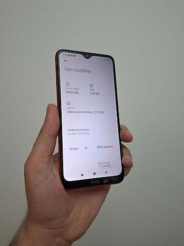 iphone 19 pro max: Redmi 8A, 32 GB, rəng - Qırmızı, İki sim kartlı — 2