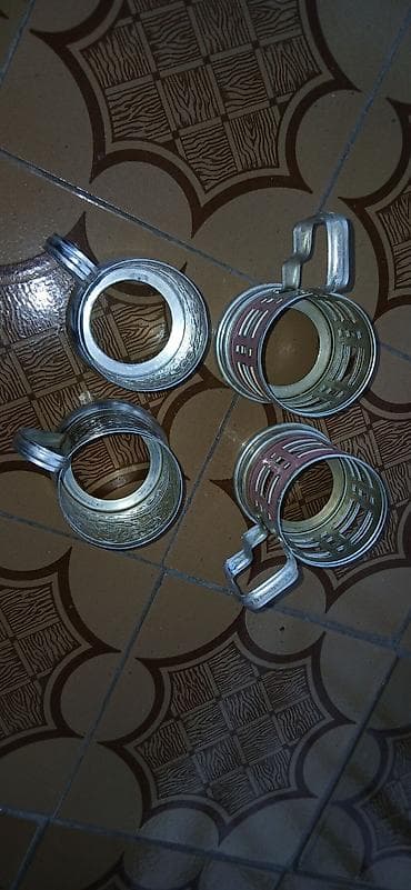 boyama seti: Məhsul: Stəkanaltı (stəkan üçün metal qulplu kasalar) Təsvir: - 4 — 3