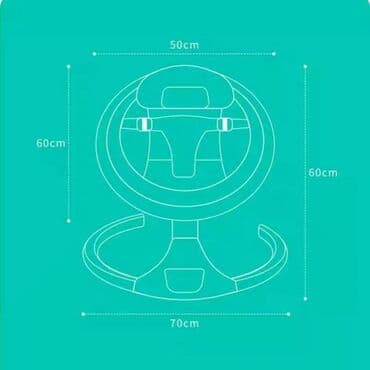 uzun kurtqa: Komfortlu elektrik nənni. Eni : 60 sm Uzunu: 60 sm Hündürü : 66 sm — 5