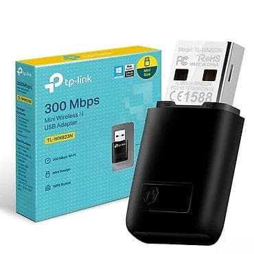 cib modemi: TP-Link Wi-Fi adapter "TL-WN823N 300Mbps" Şəhər: Bakı Malın tipi — 2