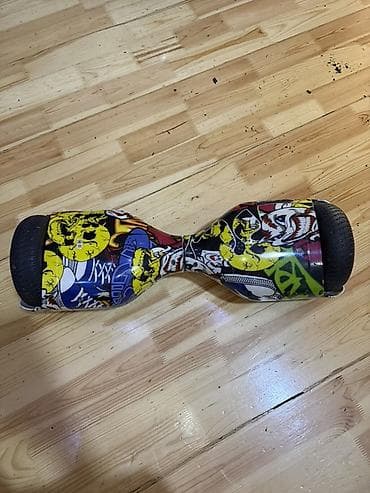 electro gitara: Özünü tarazlayan elektrikli hoverboard – qrafiti üslublu korpus - — 3